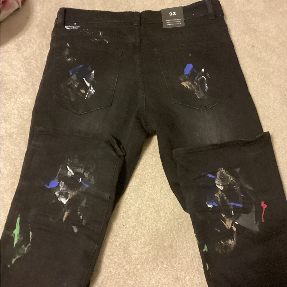 Fashion Nova Men’s Skinny Stacked Size 32